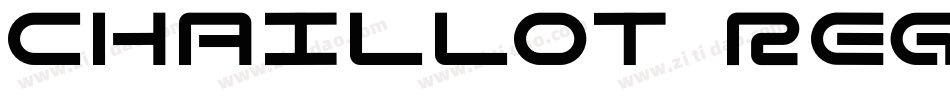 Chaillot Regular字体转换
